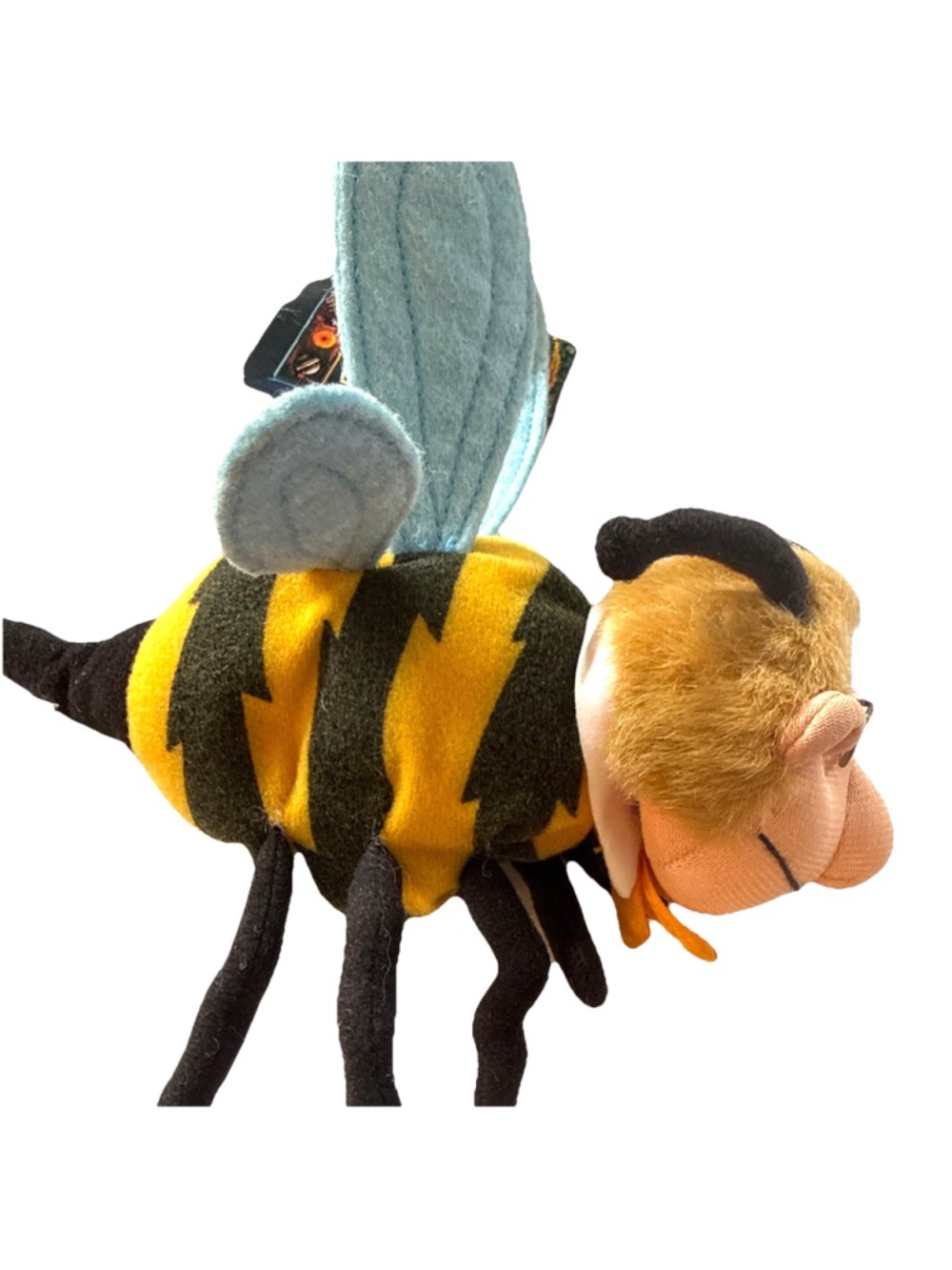 Infamous Meanies Jerry Stinger Bean Bag Plush - Jerry Springer - Bumble Bee - Picture 7 of 7